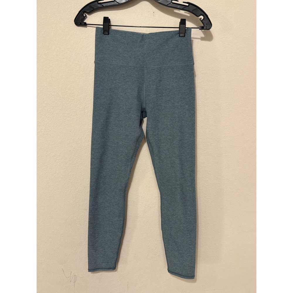 Vuori Clean Elevation Legging Womens Small Blue Heather VW444 High Rise Yoga